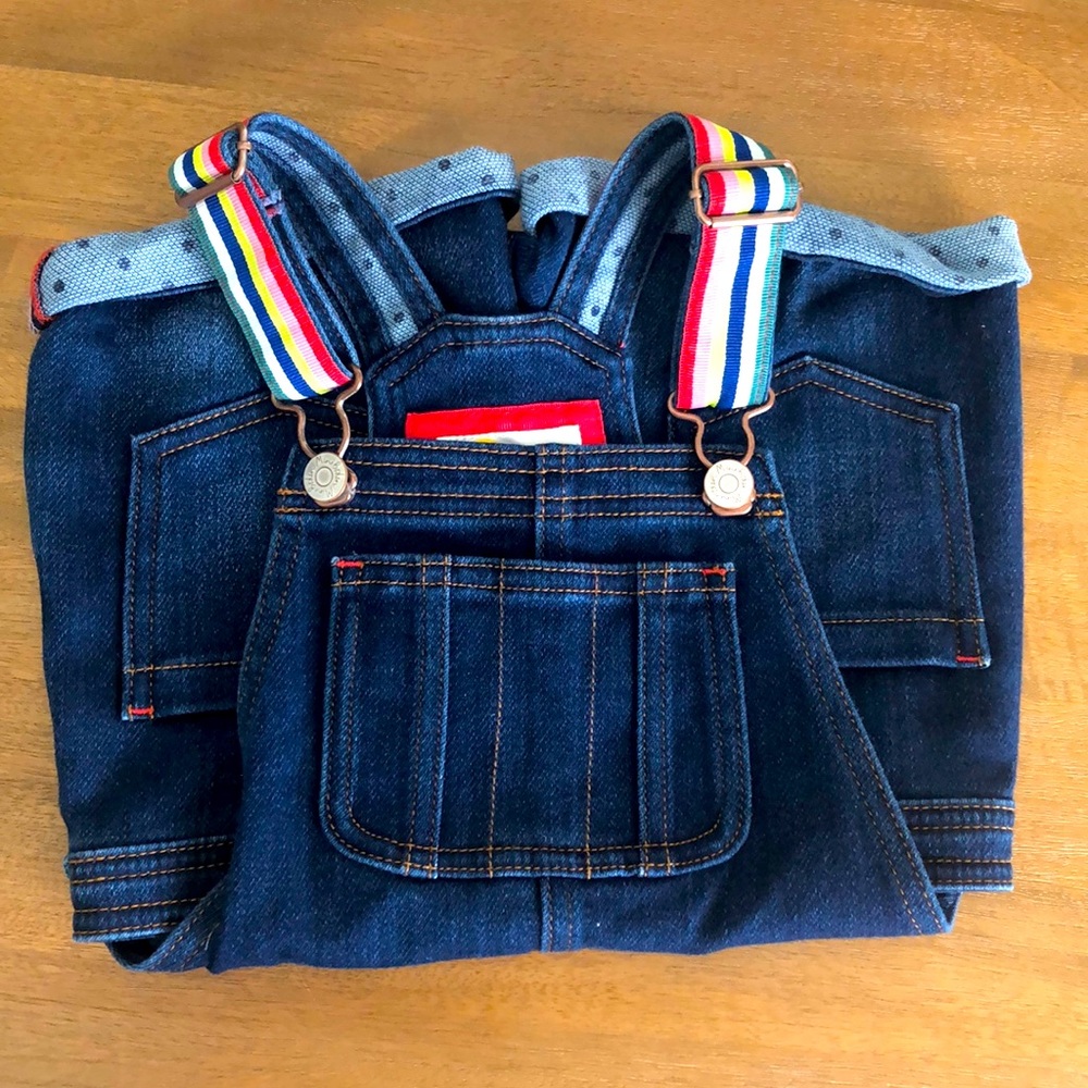 NWOT Mini Boden Shortalls